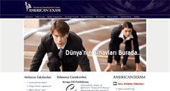 Desktop Screenshot of americanexam.org